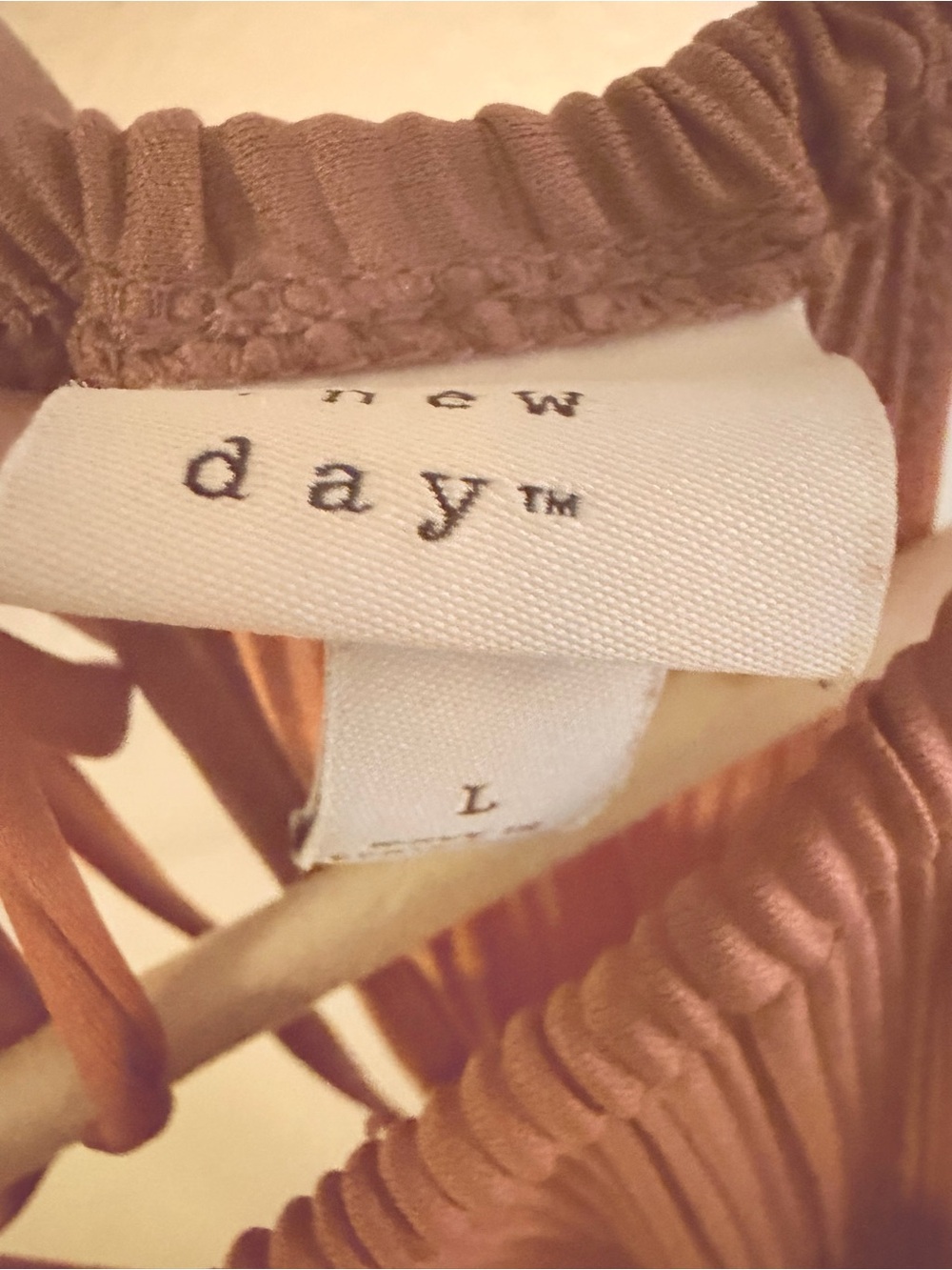 a new day Rust Pleated Maxi Dress - Picture 2 of 2